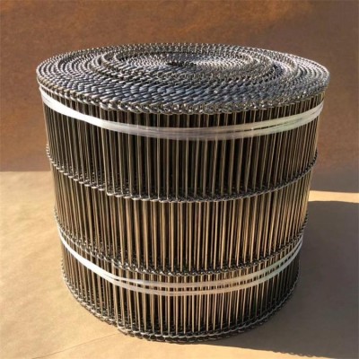 Stainless steel Ladder Conveyor Mesh Belt for transporting