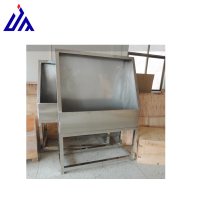 Stainless Steel washout booths for meshed frame without LED light