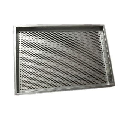 Stainless steel perforated drying trays