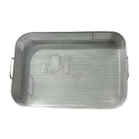 304 Stainless Steel Perforated Tray for Baking / BBQ / Food Drying